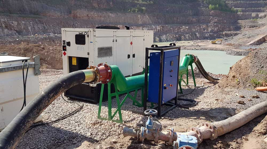 Advanced pump, test and treat system installed to dewater Wenvoe quarry’s lagoon