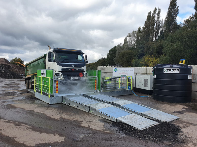 Cross Plant Hire Incorporate Audex Pumps in New Wheelwash System